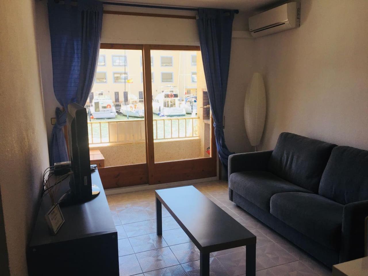 Grand Appartement Vue Sur Canal 4 Pers Wifi Empuriabrava Exteriör bild
