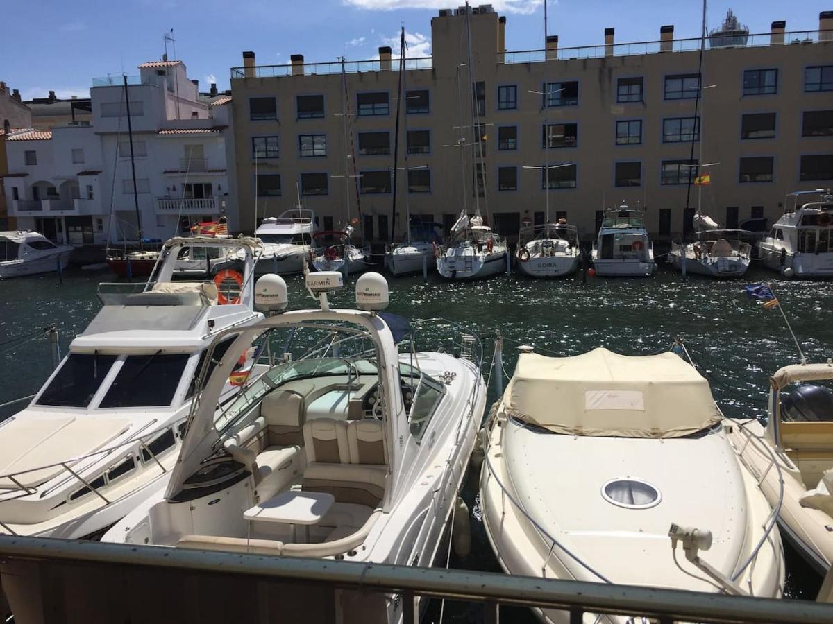 Grand Appartement Vue Sur Canal 4 Pers Wifi Empuriabrava Exteriör bild